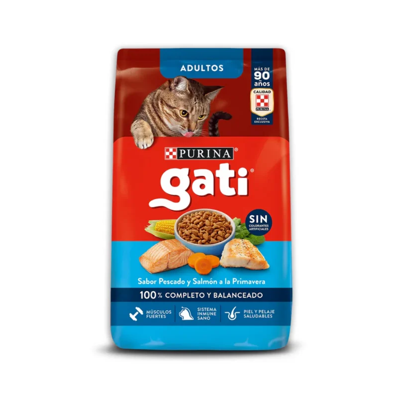 Gati Adulto Pescado Salmón 15kg