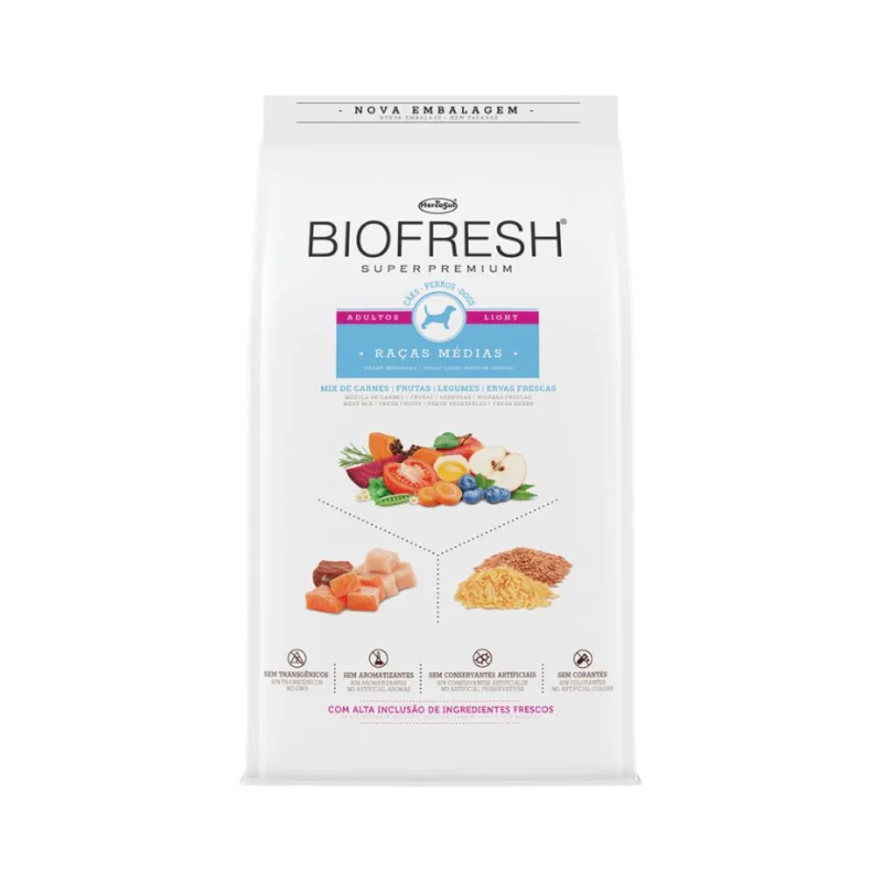 Biofresh Perro Adulto Razas Medianas Light 10.1kg