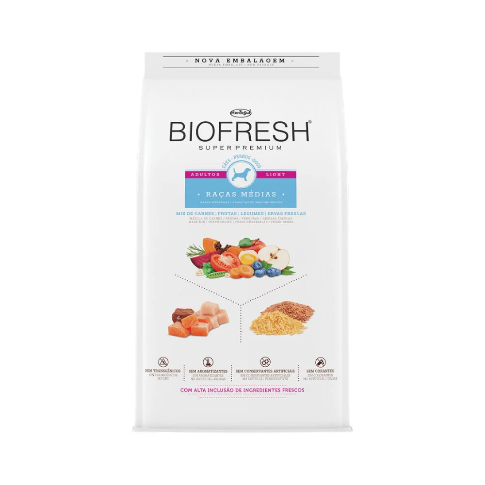 BIOFRESH-PERRO-ADULTOLIGHT_5000x Biofresh Perro Adulto Razas Medianas Light 10.1kg