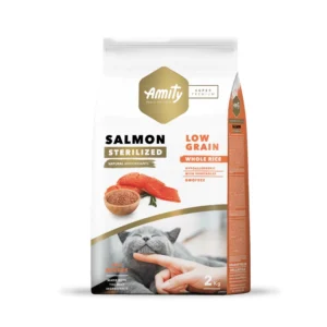 Amity Gato Esterilizado Salmón 2kg