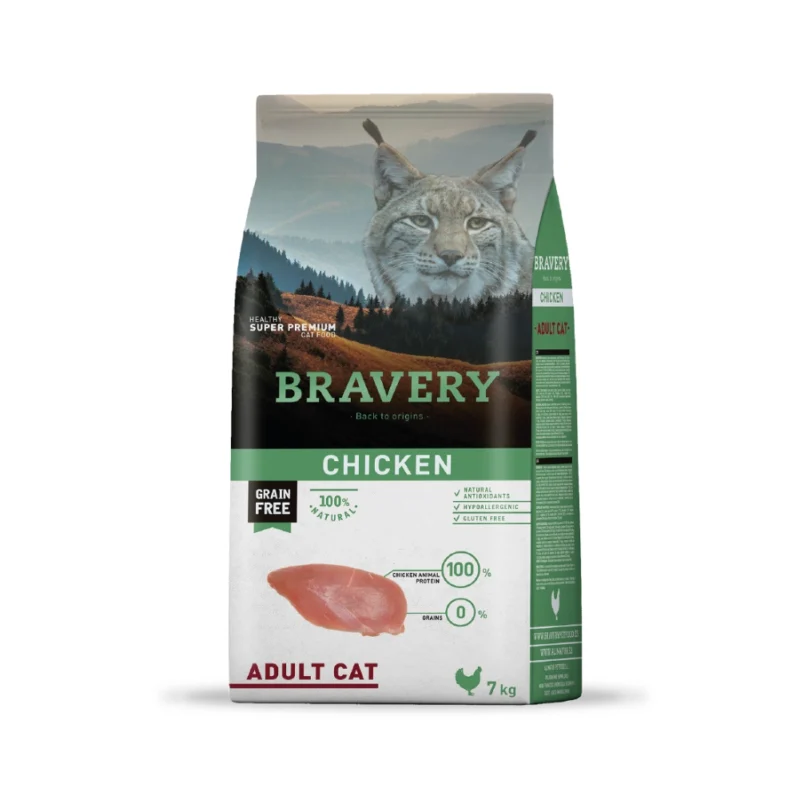 Bravery Adulto Pollo 7kg