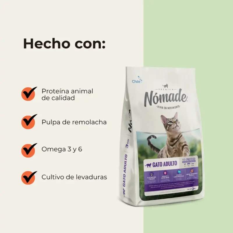 Nomade Gato Adulto 10kg