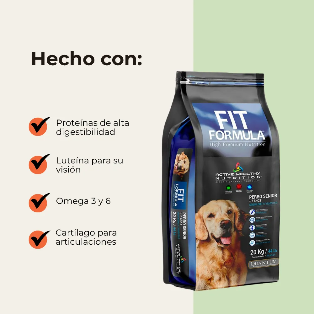 Fit Formula Perro Senior 20kg