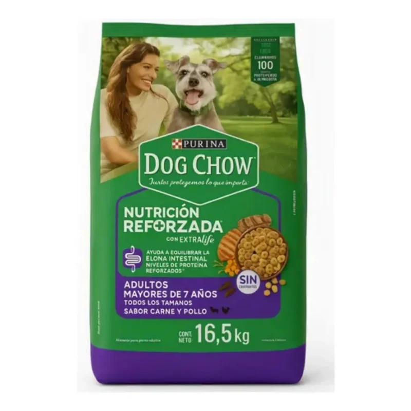 Dog Chow Senior Adultos +7 Longevidad 16.5 kg