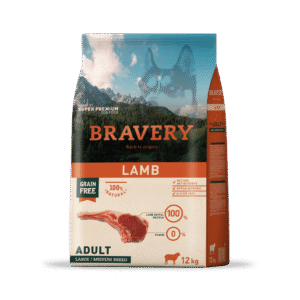 Bravery Perro Adulto Cordero 12kg