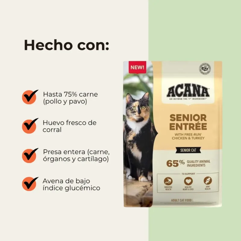 Acana Gato Senior Entree 4.5 KG