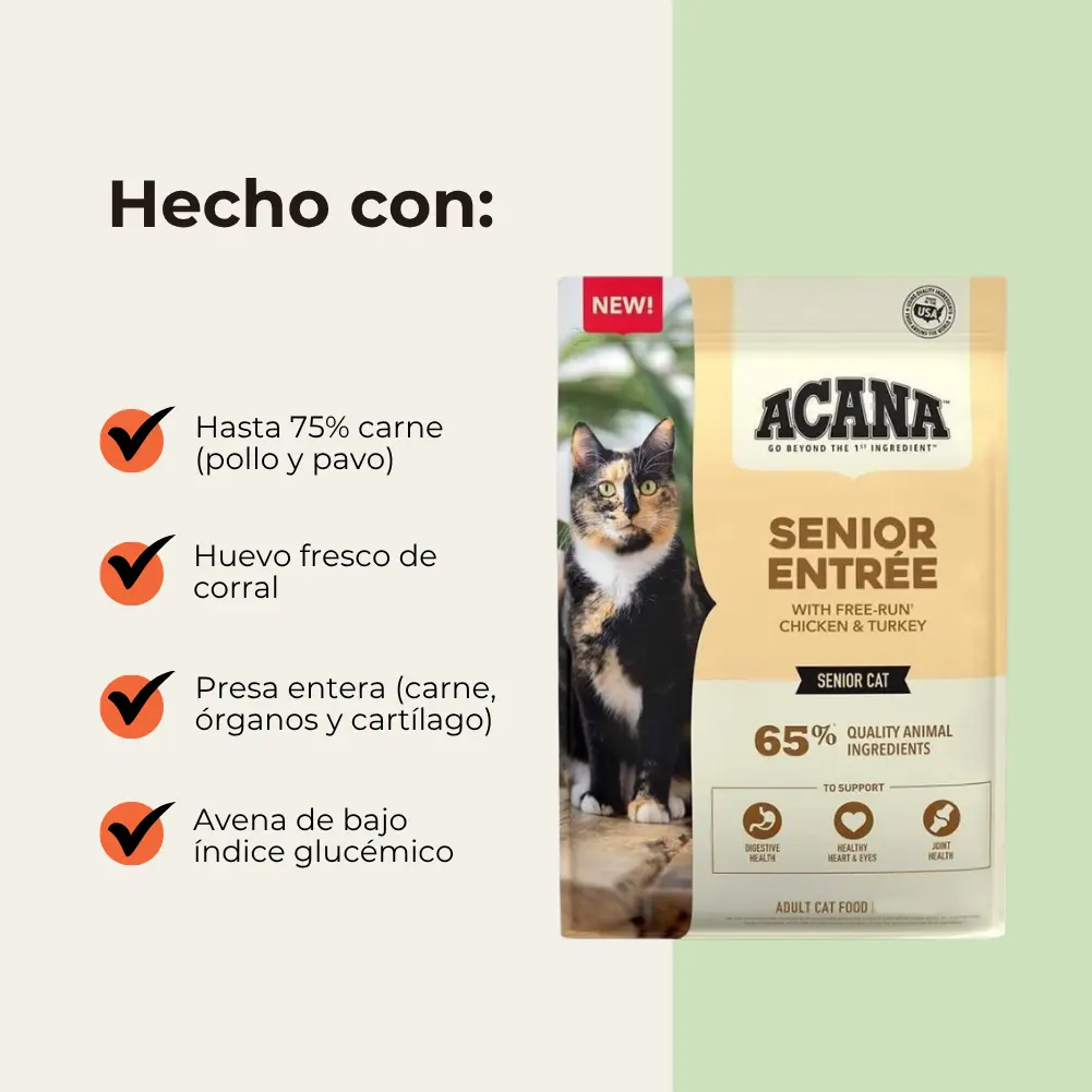 Acana Gato Senior Entree 4.5 KG