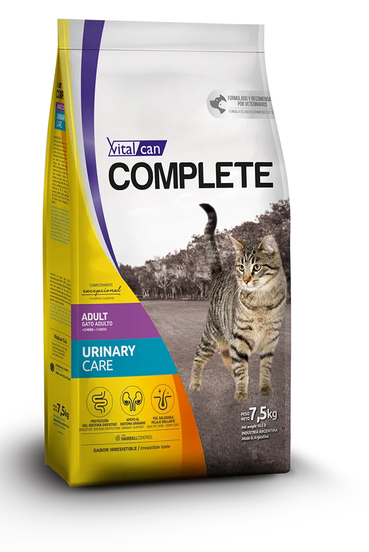 Vitalcan Complete Gato Adulto Urinary Care 7,5kg