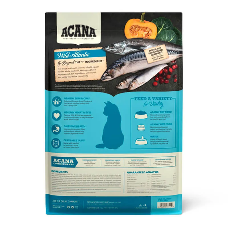 Acana Wild Atlantic Gatos 4.5 Kg