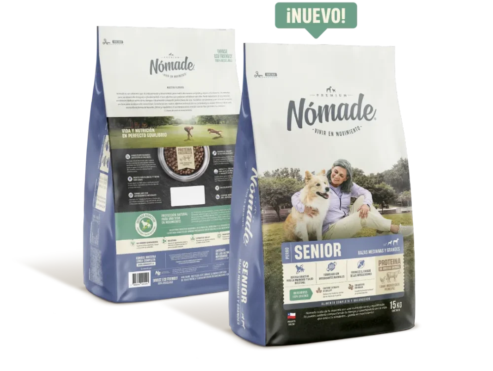 Nómade Senior Razas Medianas y Grandes 15 kg