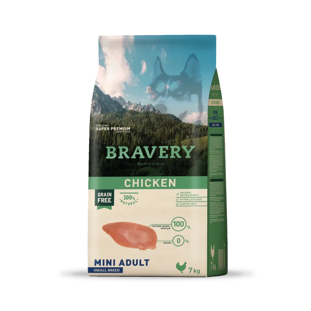 Bravery Mini Adulto Pollo 7kg