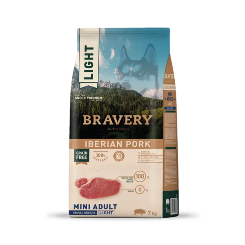 Bravery Lihgt Iberian Pork Mini Adulto Small Breeds 7kg