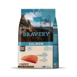 Bravery Puppy Salmon 12kg